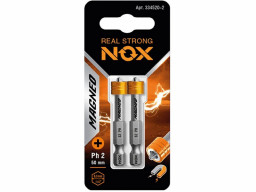 Бита c магн. насадкой E6,3 Ph2-50, 2 шт карта MAGNEO