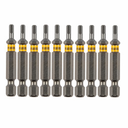 Бита HEX 3х50, сталь S2, шестигранный профиль, 10 шт. Е 6,3 Denzel