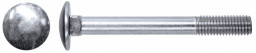 Болт М6*60 мебельный, с полукруглой головкой DIN603