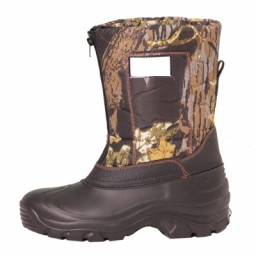 Ботинки зимние мужские ЭВА Лес, черные комбинированные 121 Дюна-аст