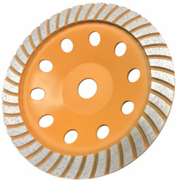 Чашка 125 мм алмазная зачистная Турбо ВИХРЬ