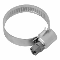 Хомуты металлические, Стандартное болтовое крепление 20-32 мм, 50 штук в упаковке, ширина 9 мм Сибртех