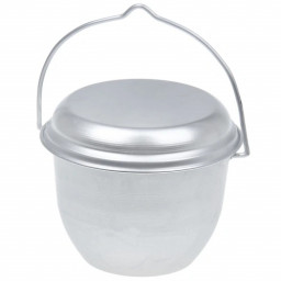 Котелок костровой СЛЕДОПЫТ конический, 2,5 л, алюминевый