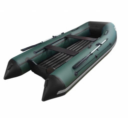 Лодка ORCA, Зеленый/Черный 340НДНД