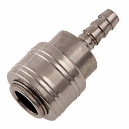 Муфта универсальная быстросъемная ("мама") 3/8, со штуцером "елка" под шланг 8 мм, 2 шт, Stels