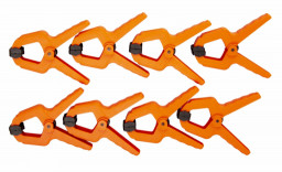 Набор пружинных зажимов 25 мм 8 шт в упаковке Amigo Grande