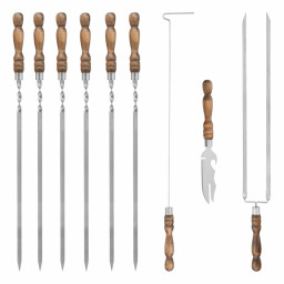 Набор шашлычный 9 предметов в сумке, Camping// Palisad