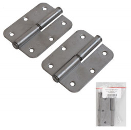 Петля накл ПН1-85 без покрытия левая б/ш 2 шт в упаковке