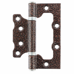 Петля накладная ПНУ-100 антик медь 4шт Металлист