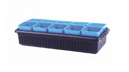 Рассадник на 10 стаканчиков 400мл черный