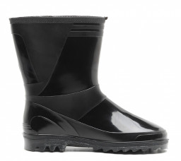 Сапоги ПВХ мужские черные высота 26 см 140