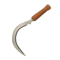 Серп 30 см с деревянной ручкой УРОЖАЙНАЯ СОТКА Эксперт