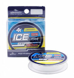 Шнур плетеный Namazu Ice-Stra 4Х, L-30 м, d-0,06 мм, test-2,2 кг, белый