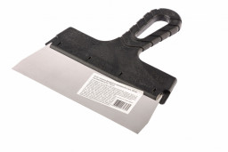 Шпатель 200 мм фасадный из нержавеющей стали пластмассовая ручка Sparta