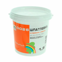 Шпатлевка финишная ВД-АК 0026 Радуга масляно-клеевая 1,5 кг