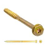 Шуруп 8*160 самонарезающий д/дерева, шестигранная головка