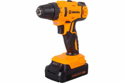 Шуруповерт Вихрь аккумуляторный ДА-20Л-2КА с набором оснастки 65 предметов