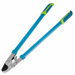 Сучкорез прямого реза, 750 мм, двухрычажный механизм, двухкомпонентные рукоятки,  LUXE Palisad