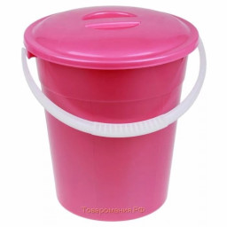 Ведро 8л Евро пищевое с крышкой